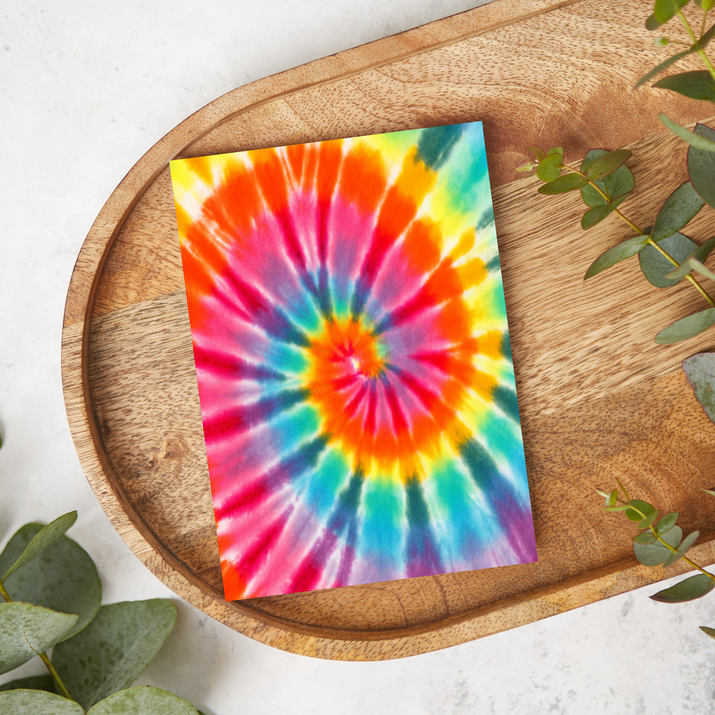 Rainbow Spiral Tie Dye | TD04 | Image Transfer Paper