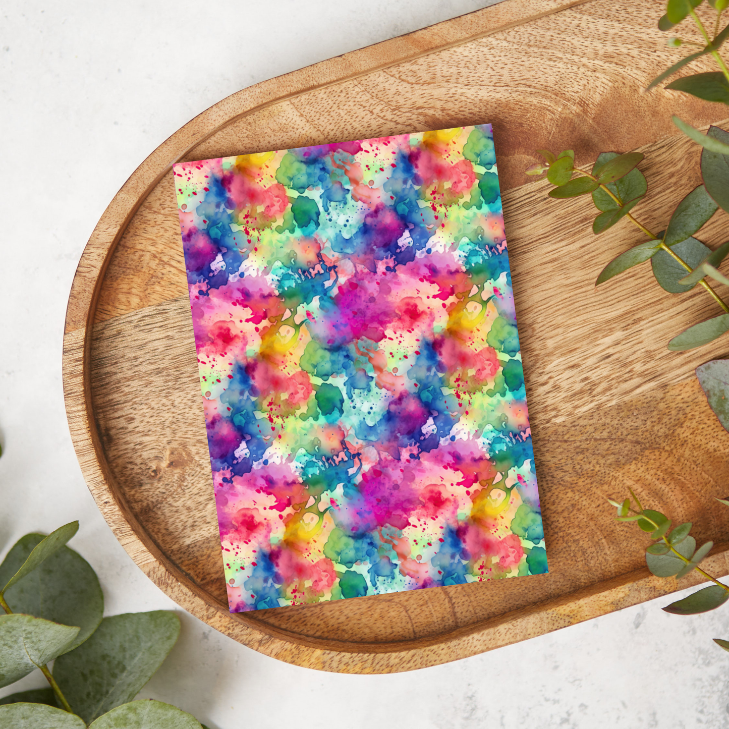 Rainbow Alcohol Inks | TD06 | Image Transfer Paper