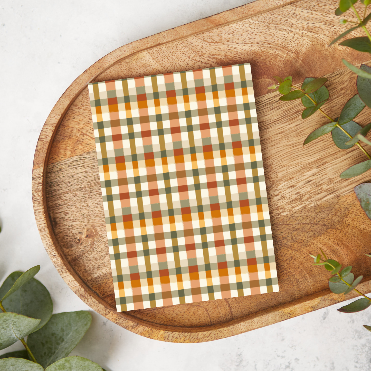 Autumn Plaid | T0555 | Image Transfer Paper | Former SKU WM70