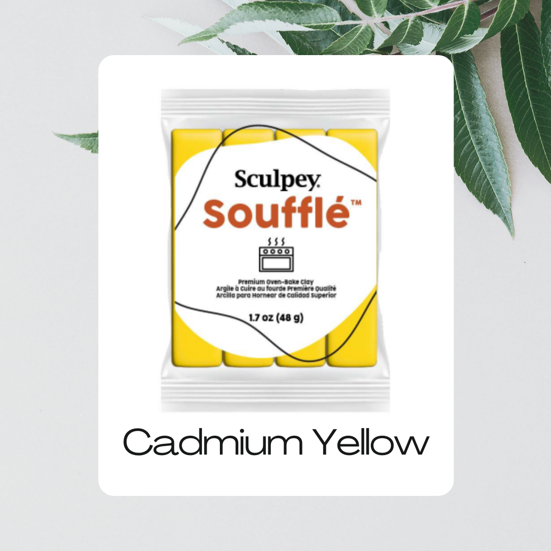 NEW - Cadmium Yellow | 1.7 oz | Sculpey Soufflé™