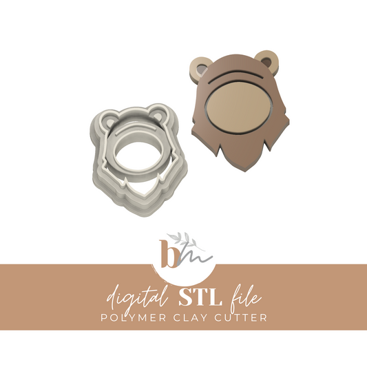 Hooded Furry Friend - 4 Sizes | Digital STL File | Polymer Clay Tools & Cutters