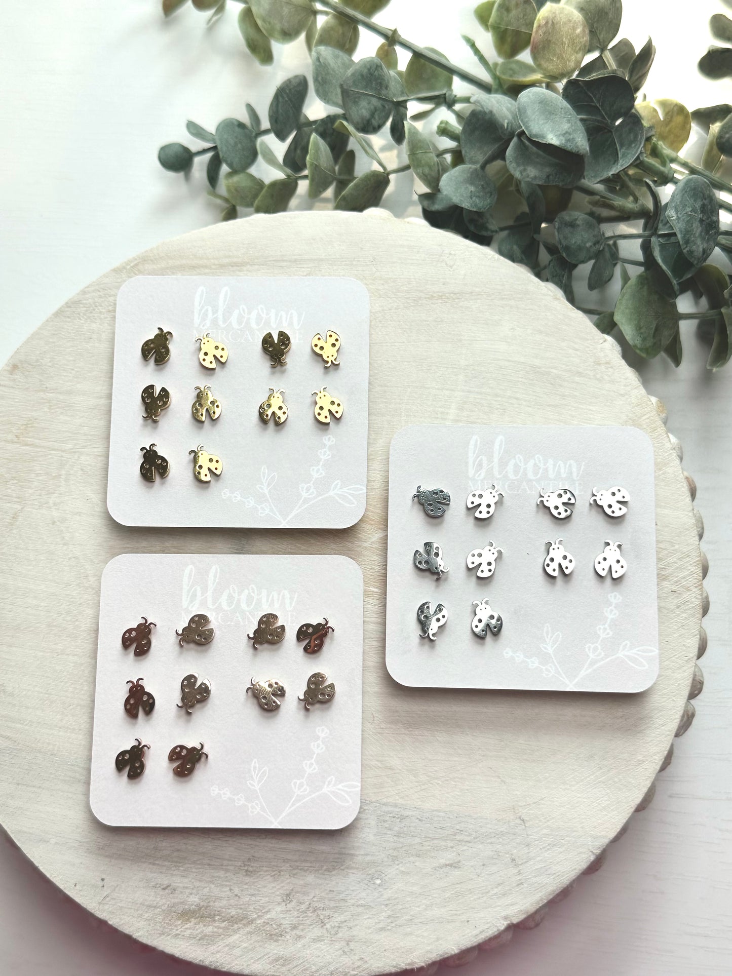 Ladybugs | Add-On Stud Packs (5 pair)