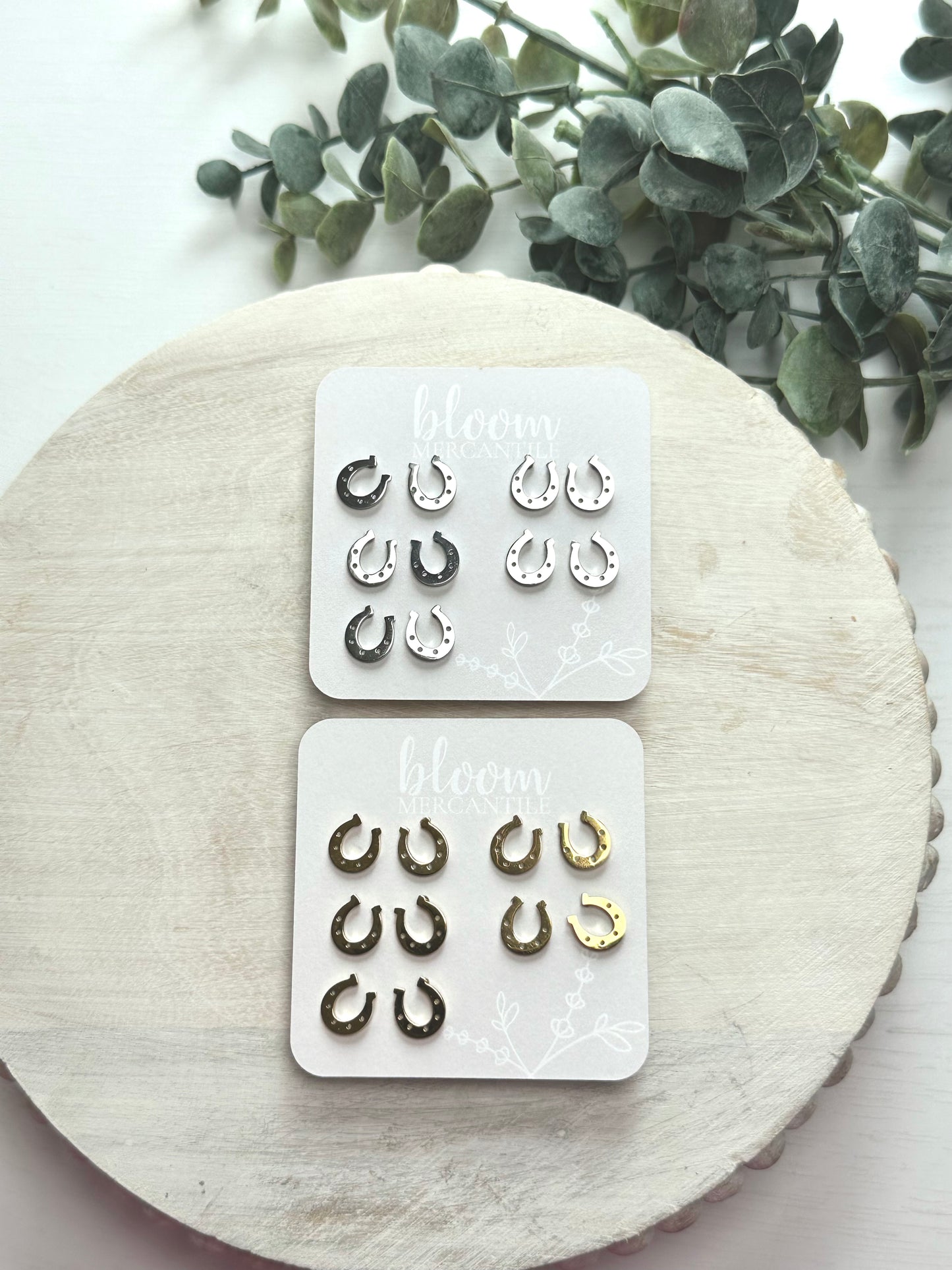 Horseshoe | Add-On Stud Packs (5 pair)