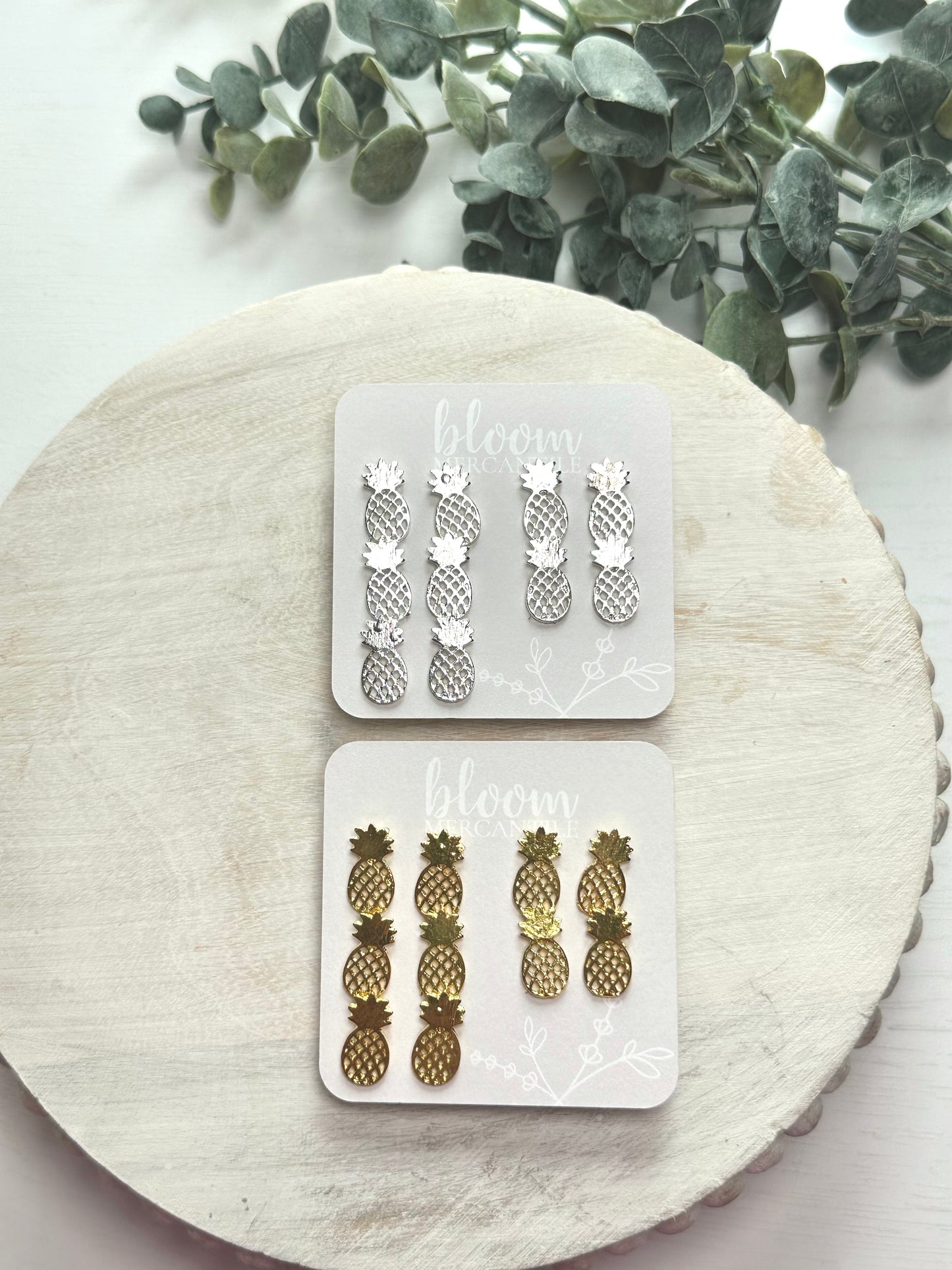 Pineapples | Add-On Stud Packs (5 pair)