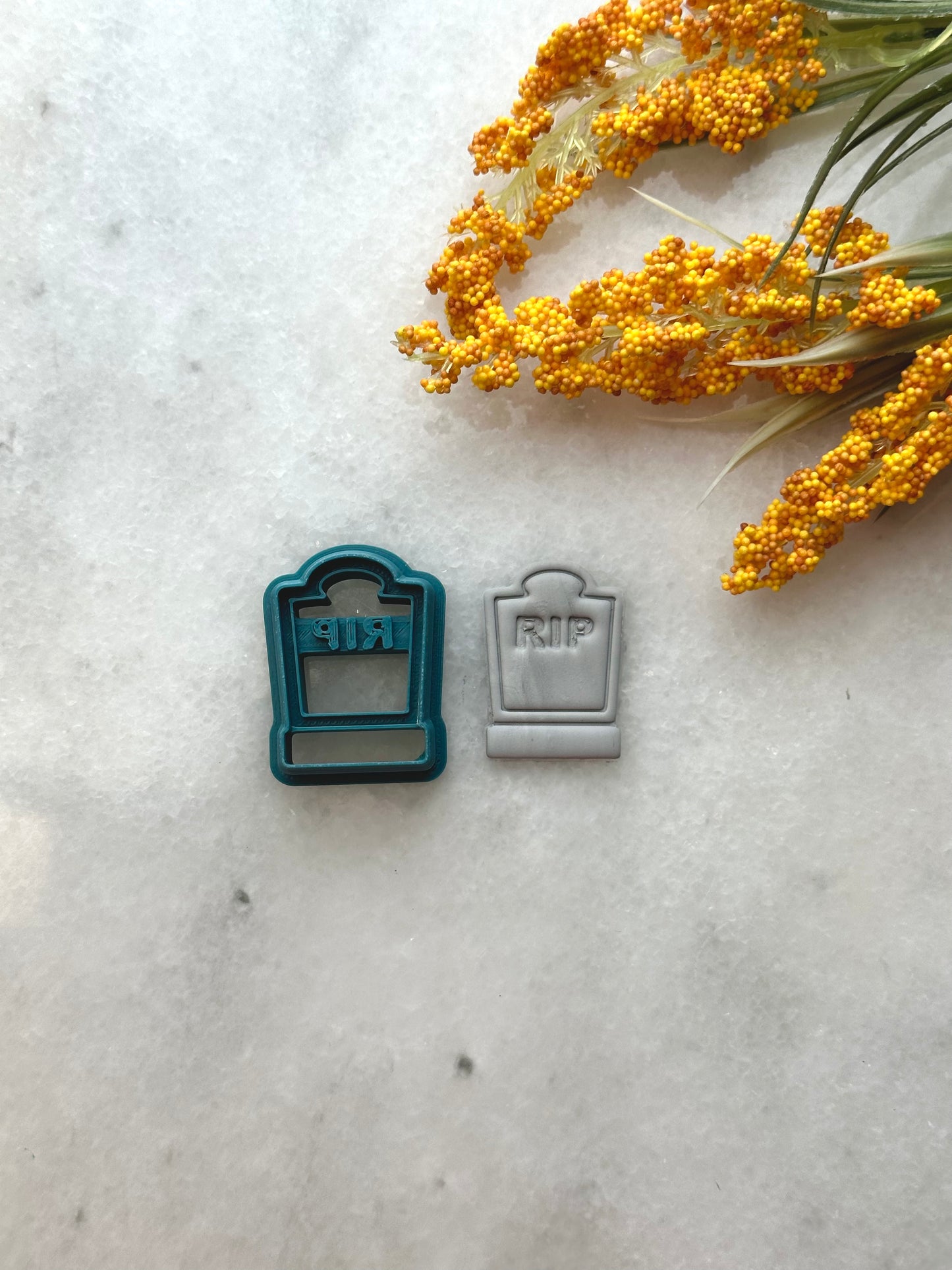 RIP Tombstone | Polymer Clay Cutter