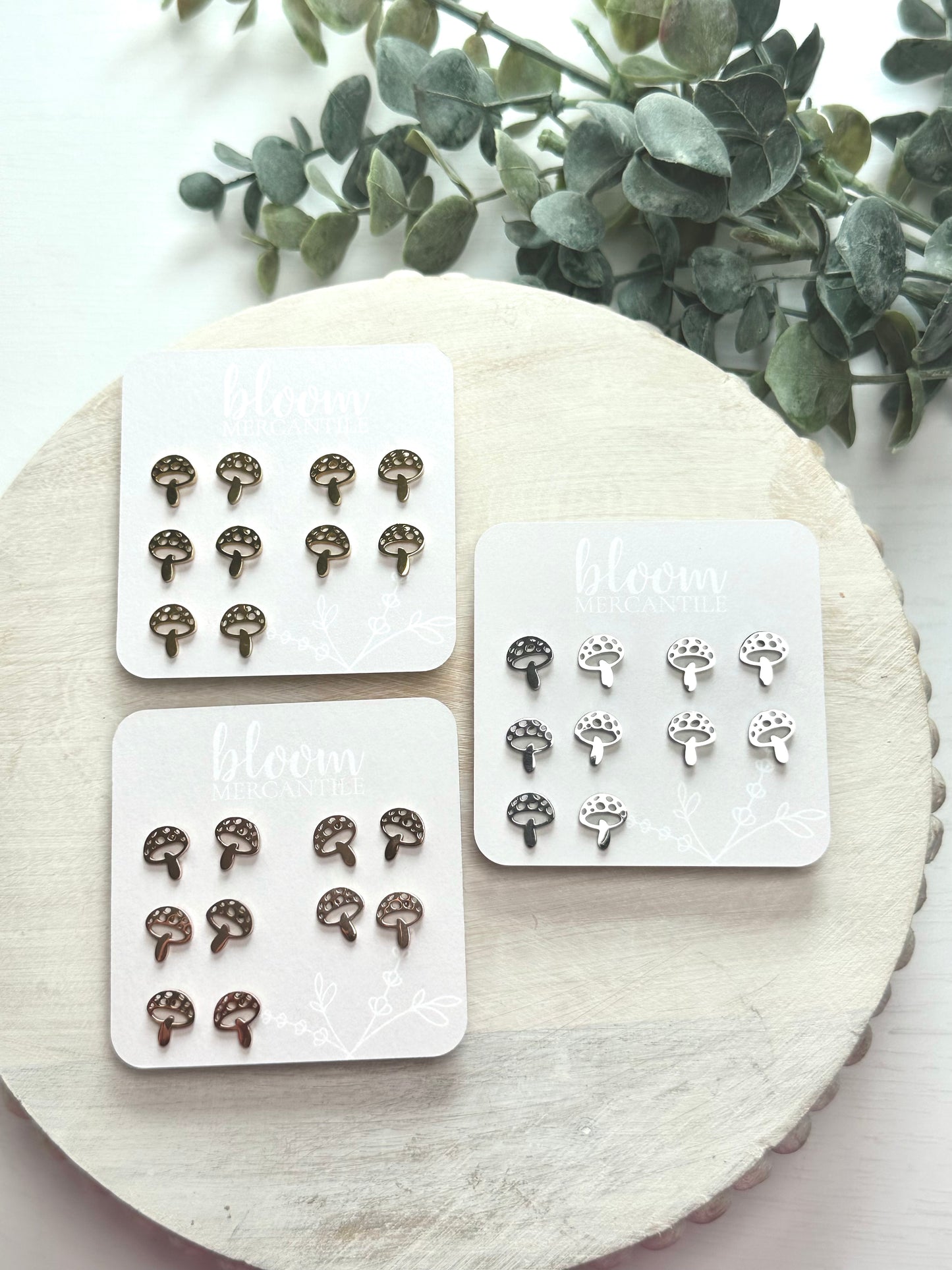 Mushrooms | Add-On Stud Packs (5 pair)