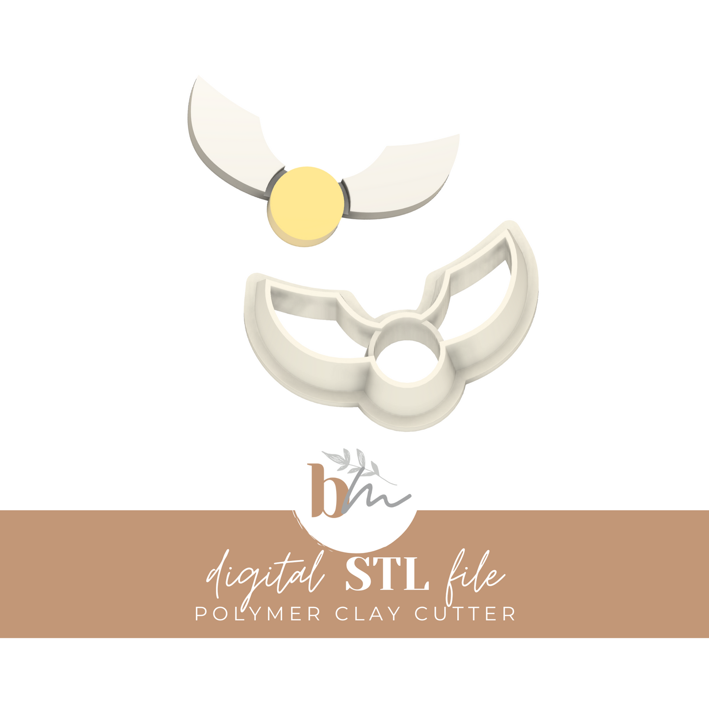 Magic Golden Toy - 2 Sizes | Digital STL File | Polymer Clay Tools & Cutters
