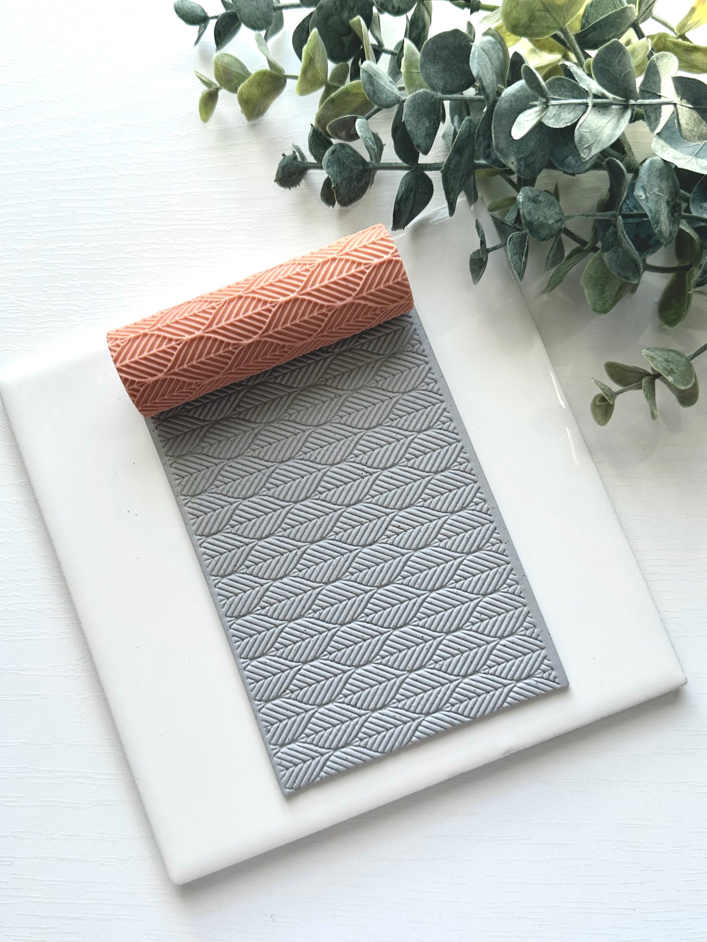 Uniform Leaves | Polymer Clay Texture Roller