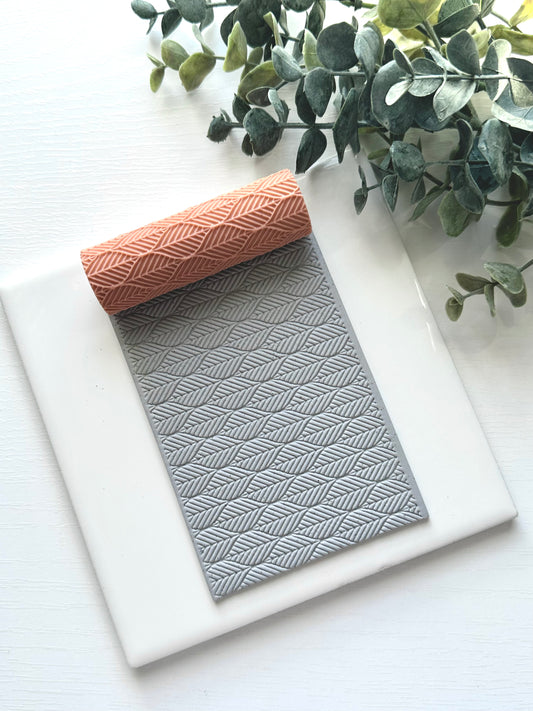 Uniform Leaves | Polymer Clay Texture Roller