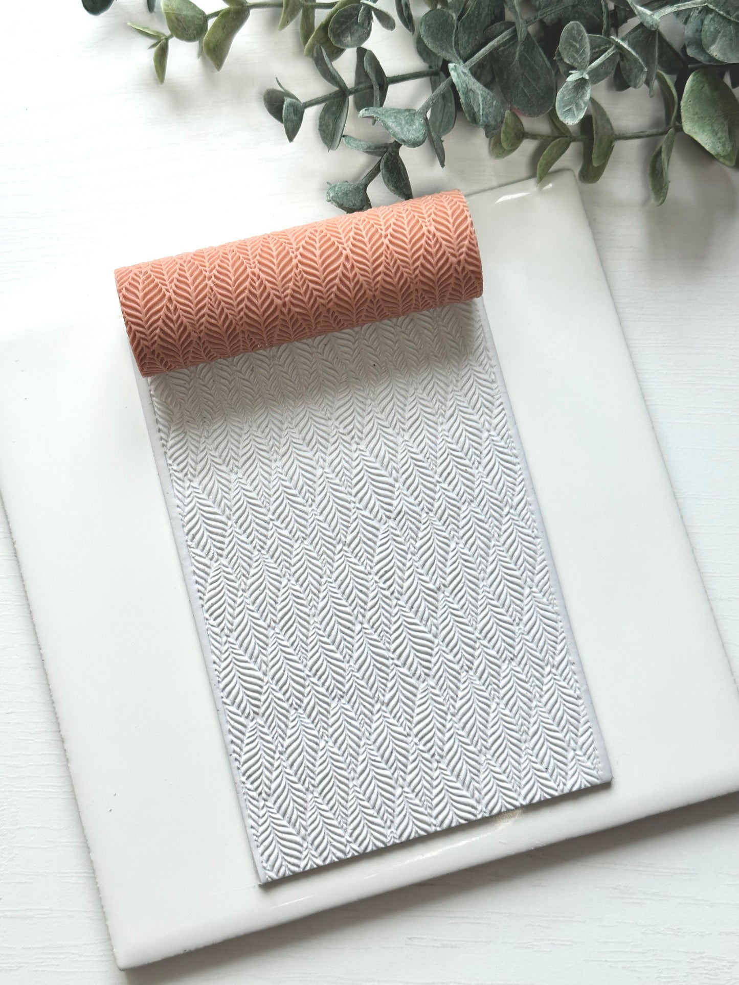 Fern Leaves | Polymer Clay Texture Roller