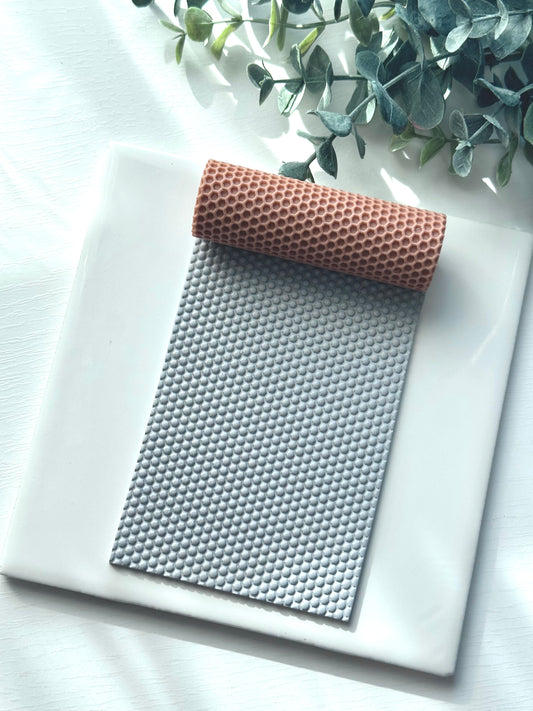 Micro Hexagons | Polymer Clay Texture Roller