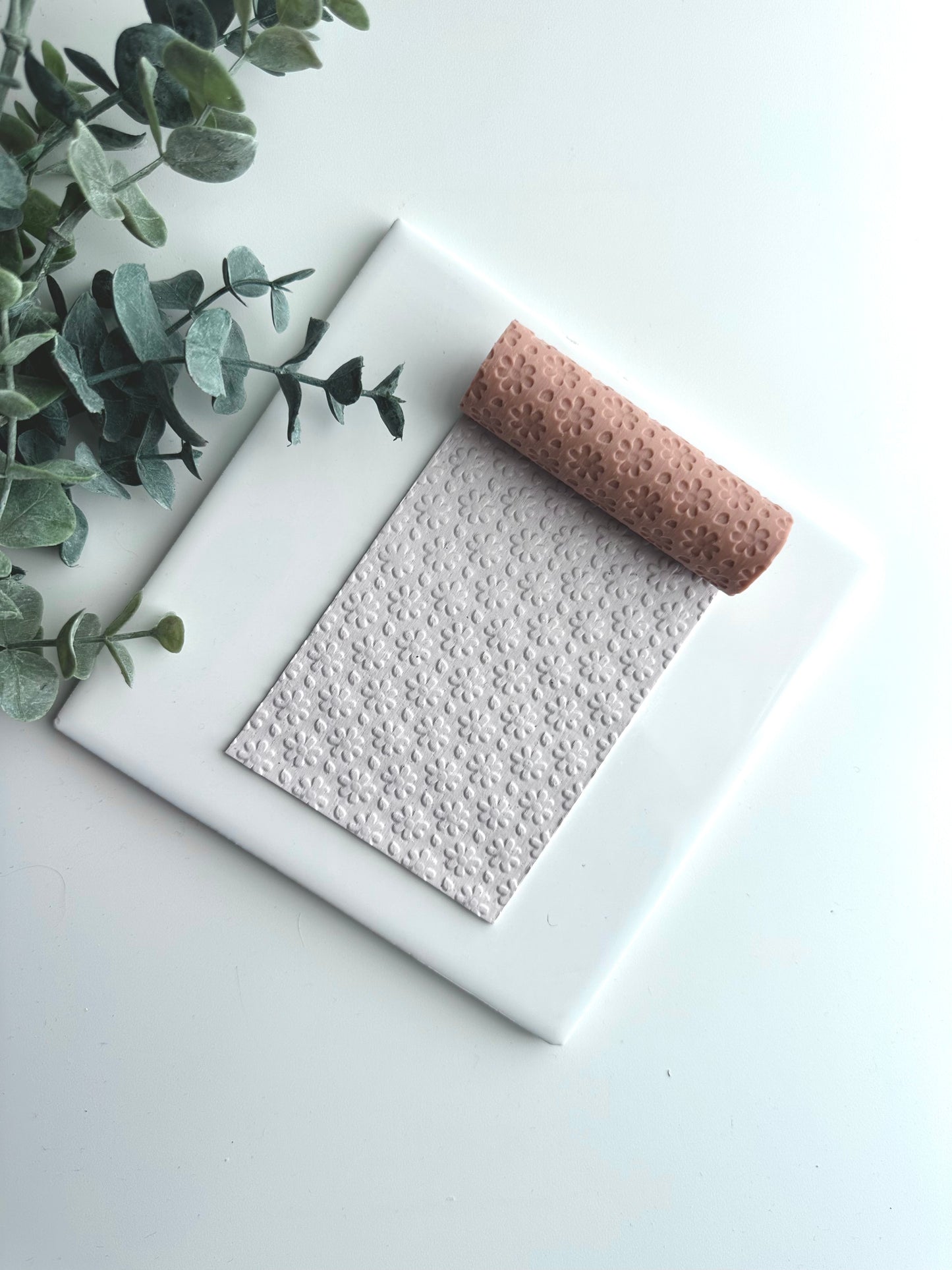 Daisy Flowers (Small) | Polymer Clay Texture Roller