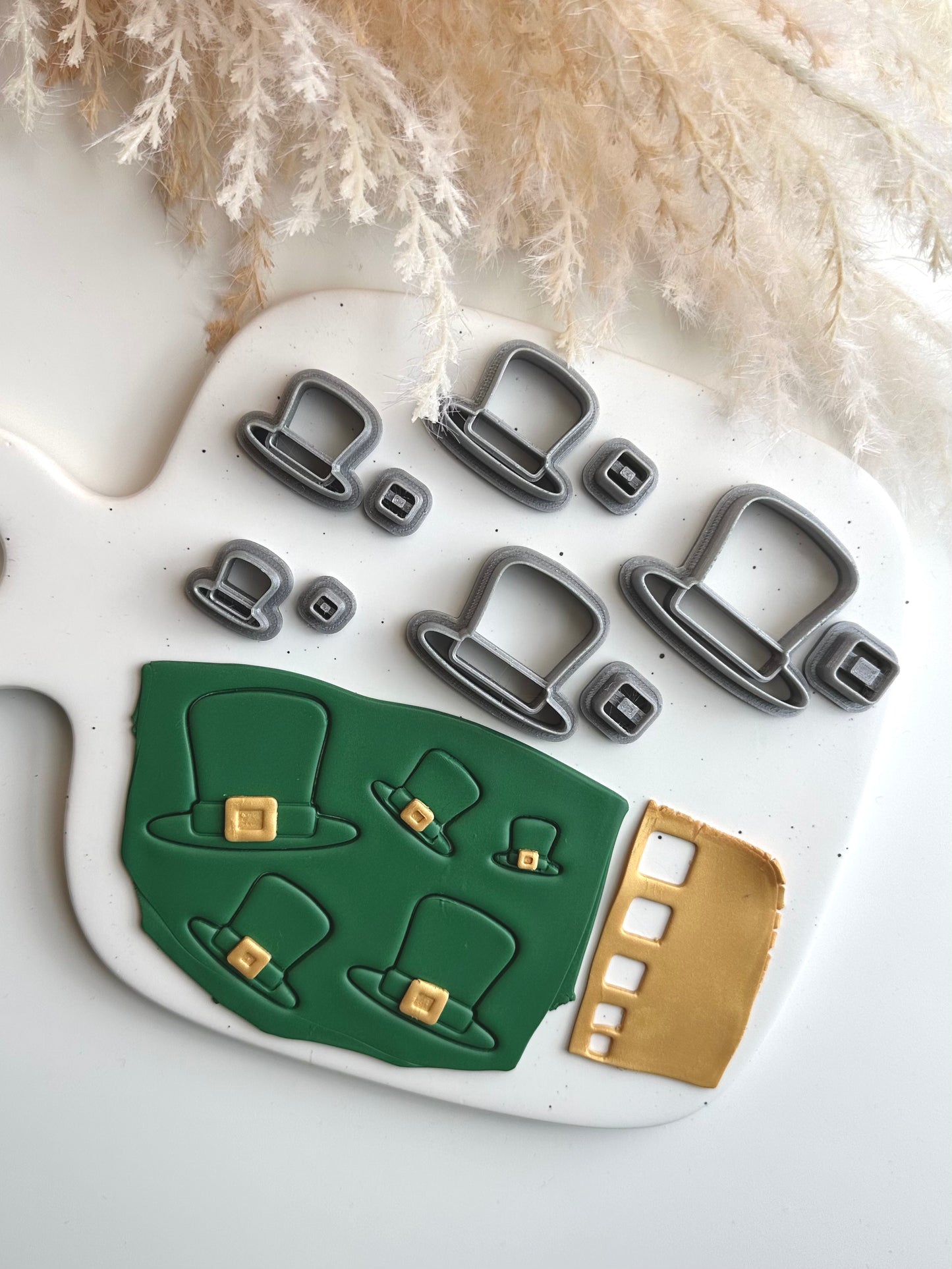 Leprechaun Hat | St. Patrick’s Day Collection | Polymer Clay Cutter