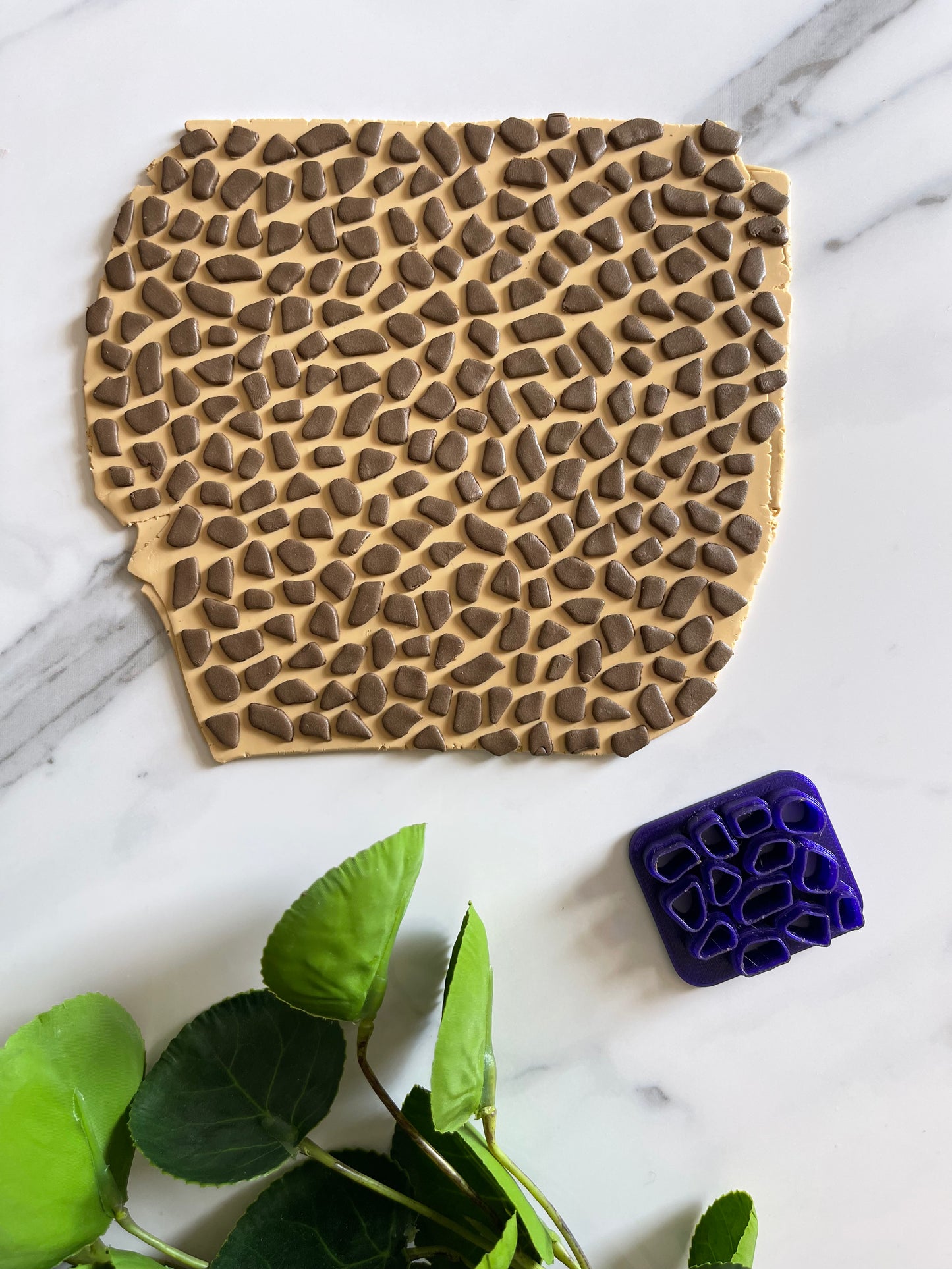Giraffe Print Template Cutter | Polymer Clay Cutter