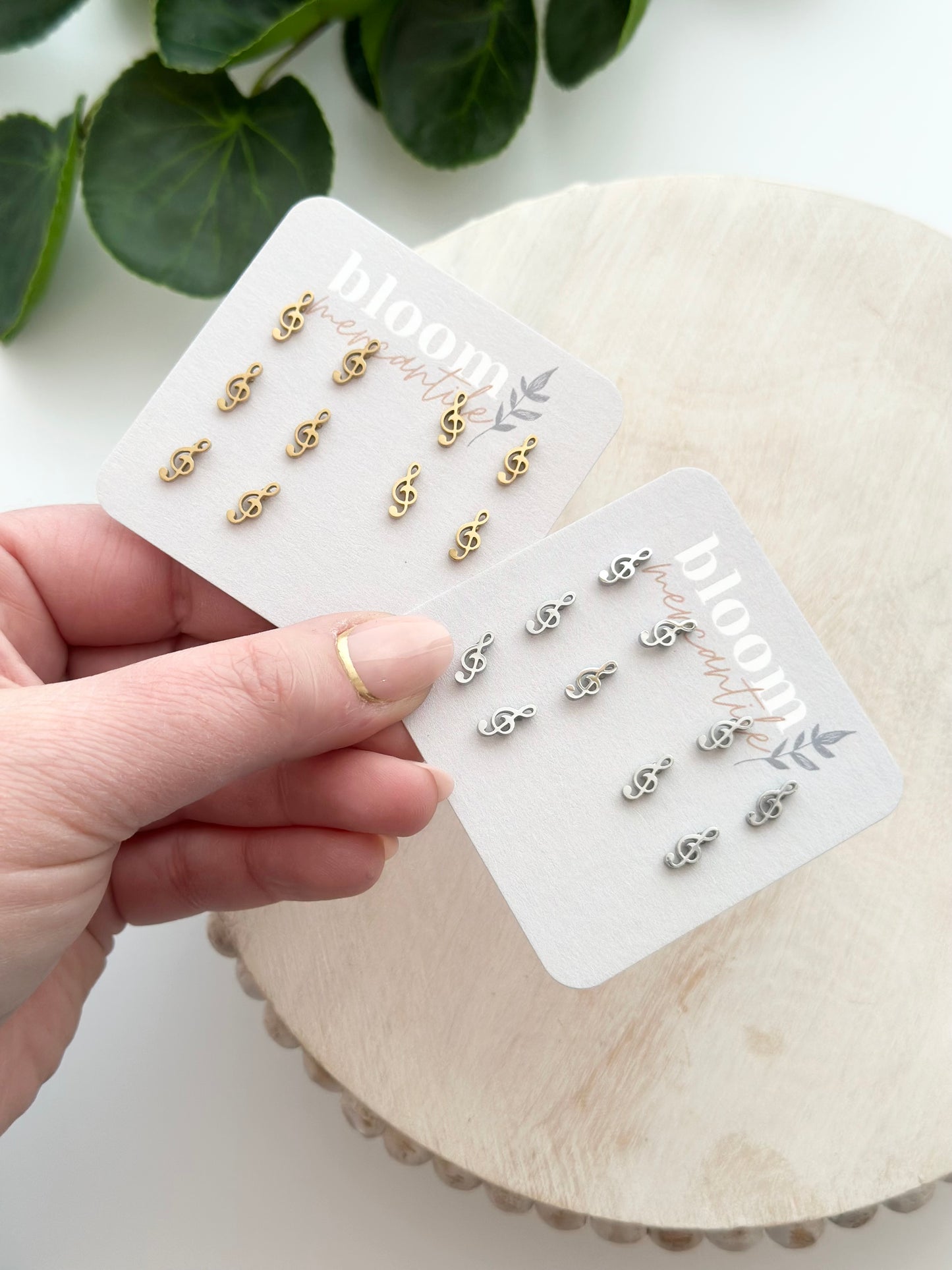 Treble Clef | Add-On Stud Packs (5 pair)
