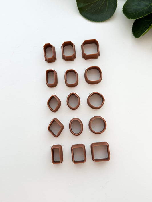 Charm Bar Cutters - 15pc | Polymer Clay Cutter