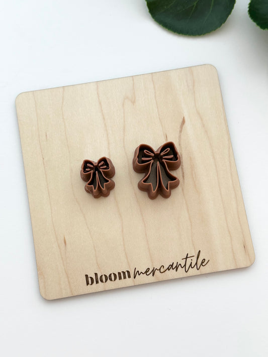 Flowy Bow | Polymer Clay Cutter