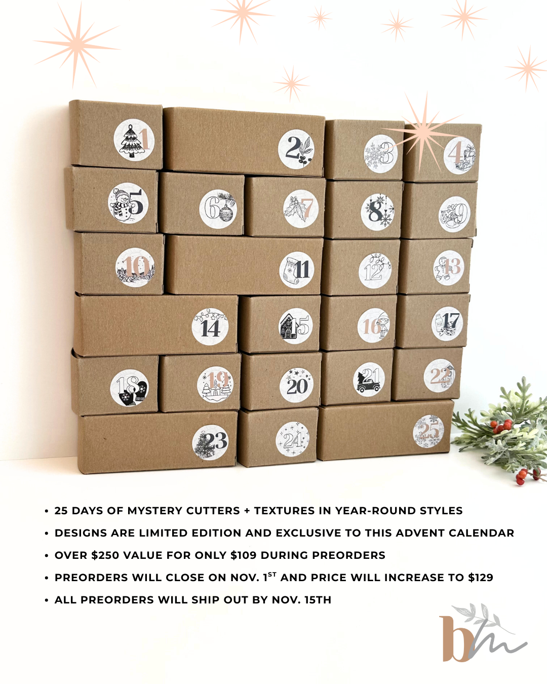 PREORDER - 2025 Holiday Advent Calendar