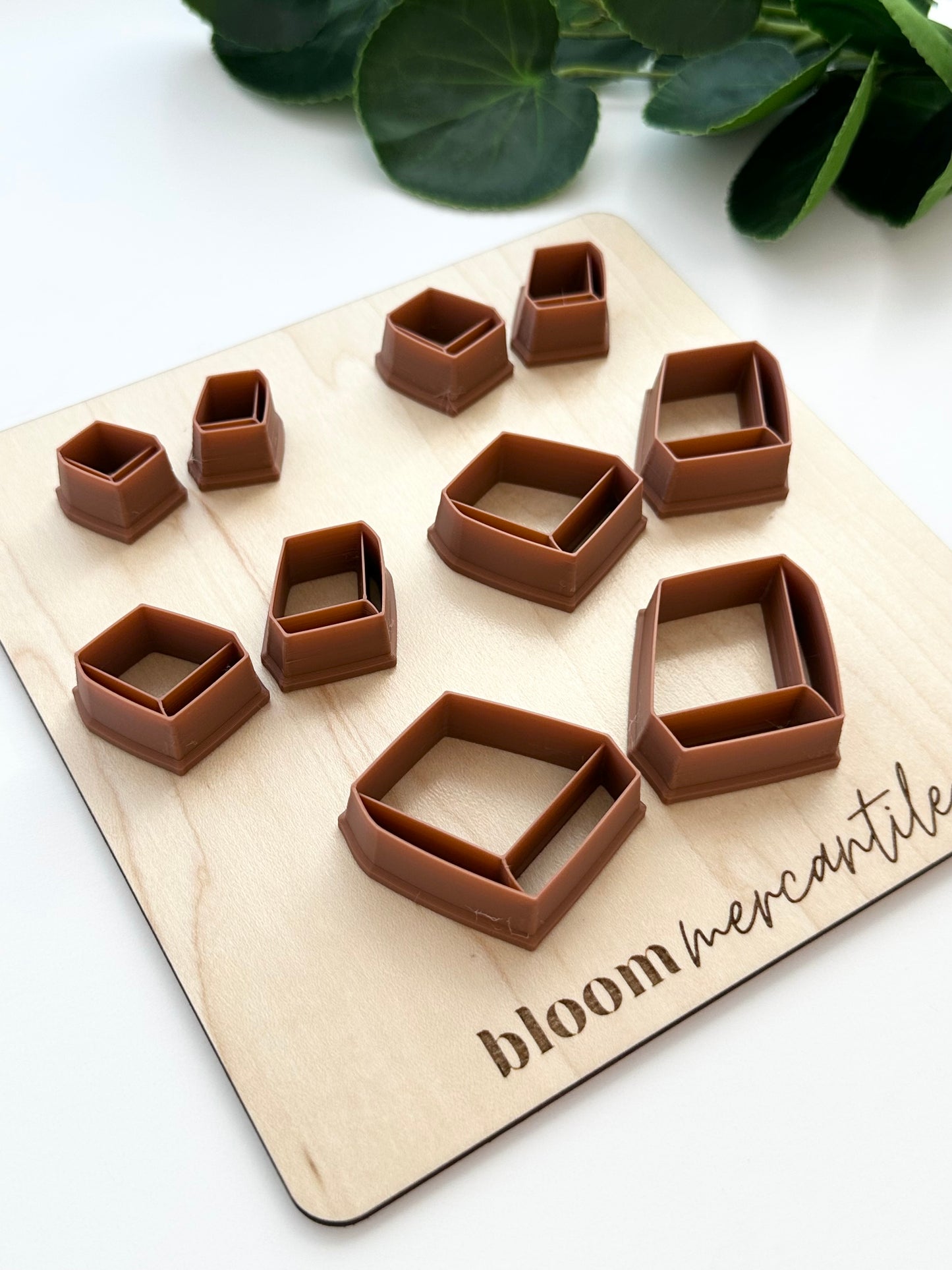 Closed Book (Mirror Set) | Polymer Clay Cutter