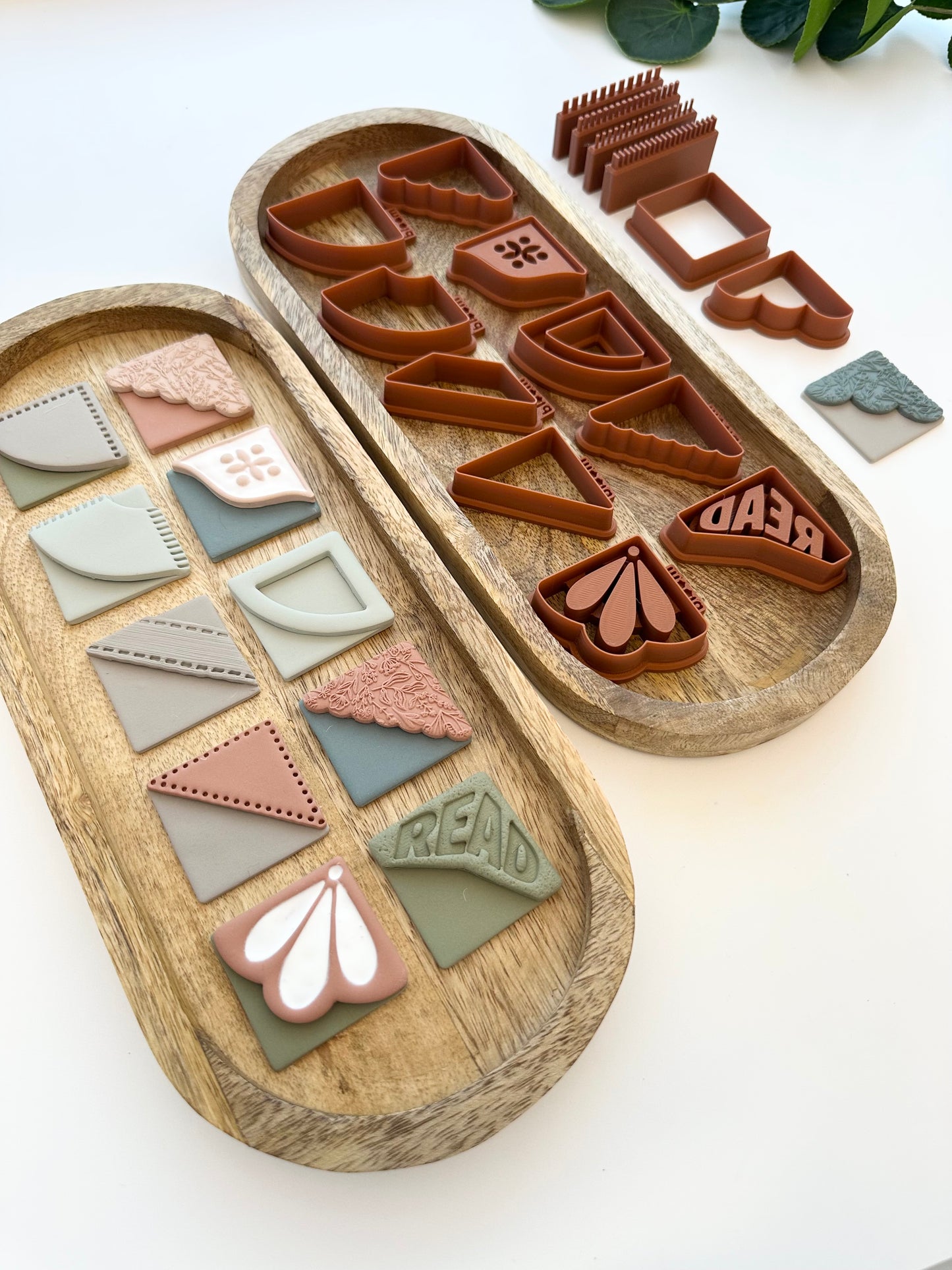 Corner Bookmarks | Polymer Clay Cutter