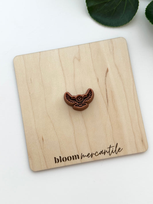 Owl with Letter | Polymer Clay Cutter