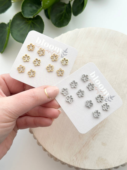 Open Flowers | Add-On Stud Packs (5 pair)