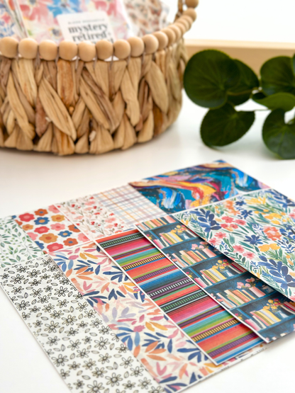 Mystery Retired + Misprint Transfer Paper Bundle - 10 Sheets | Image Transfer Paper