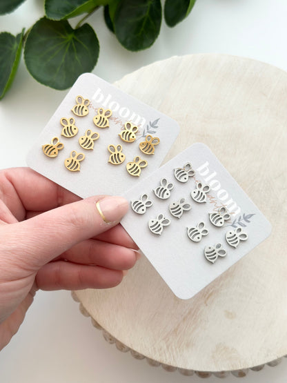 Mini Bees | Add-On Stud Packs (5 pair)