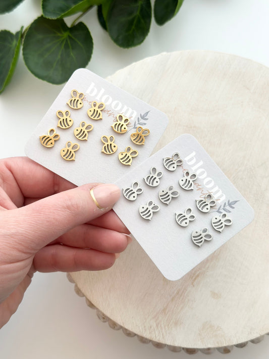 Mini Bees | Add-On Stud Packs (5 pair)
