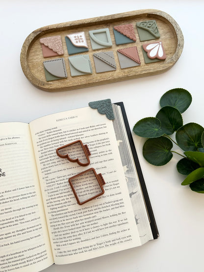 Corner Bookmarks | Polymer Clay Cutter