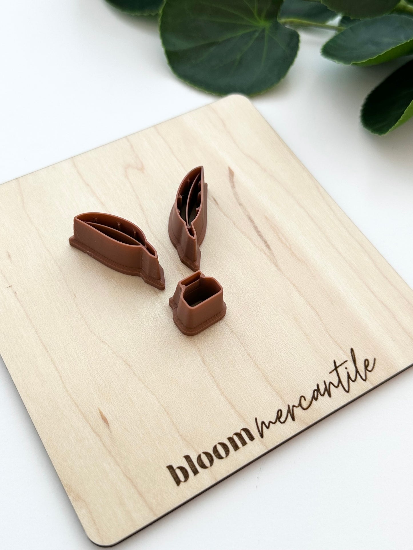 Quill & Ink Pot (Mirror Set - 3pc) | Polymer Clay Cutter