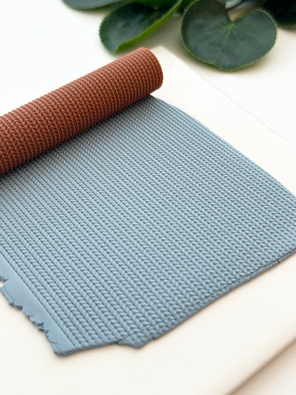 Micro Knit | Polymer Clay Texture Roller