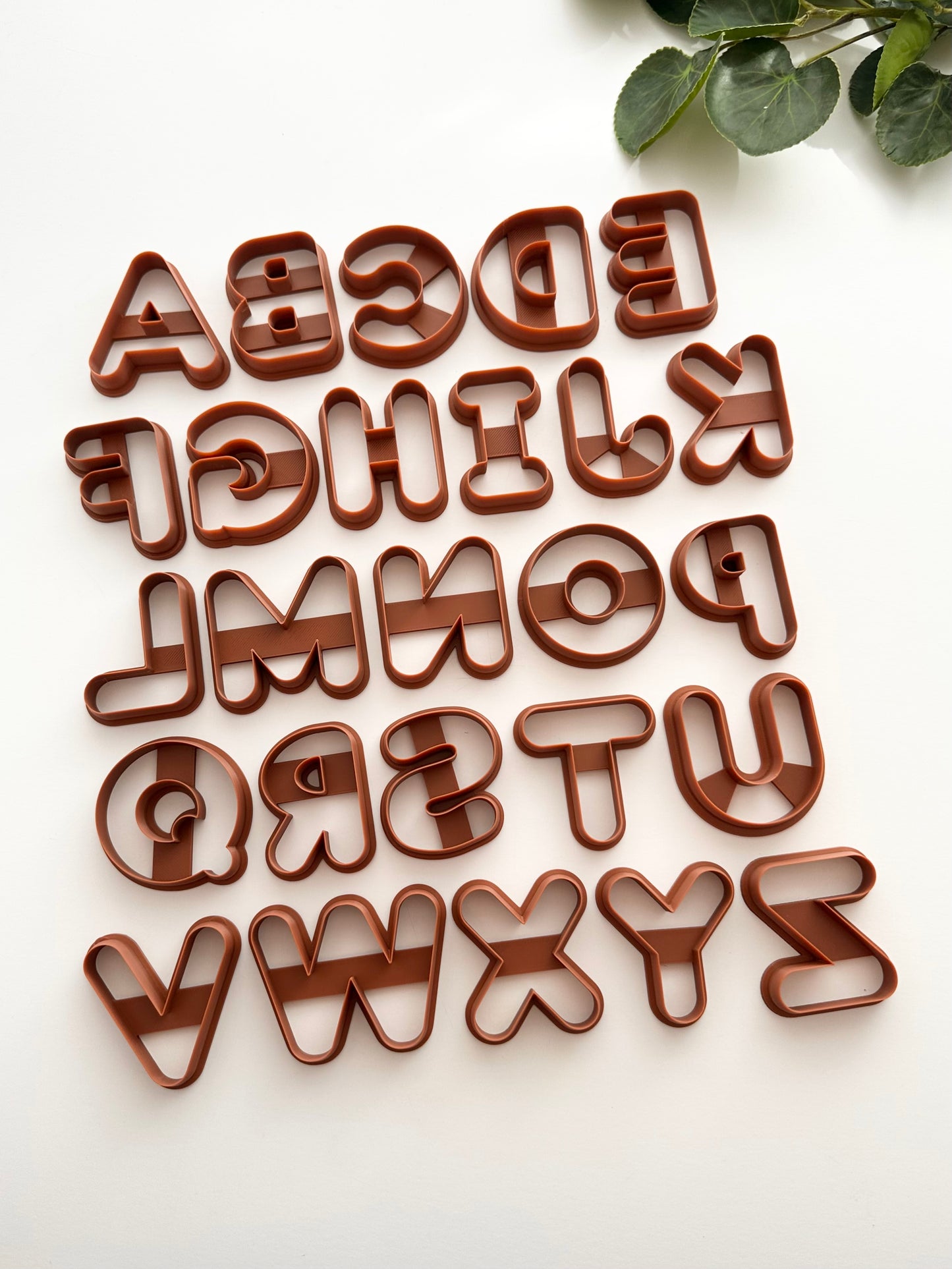 Fridge Magnet Letters - Full Sets A-Z | Polymer Clay Cutter