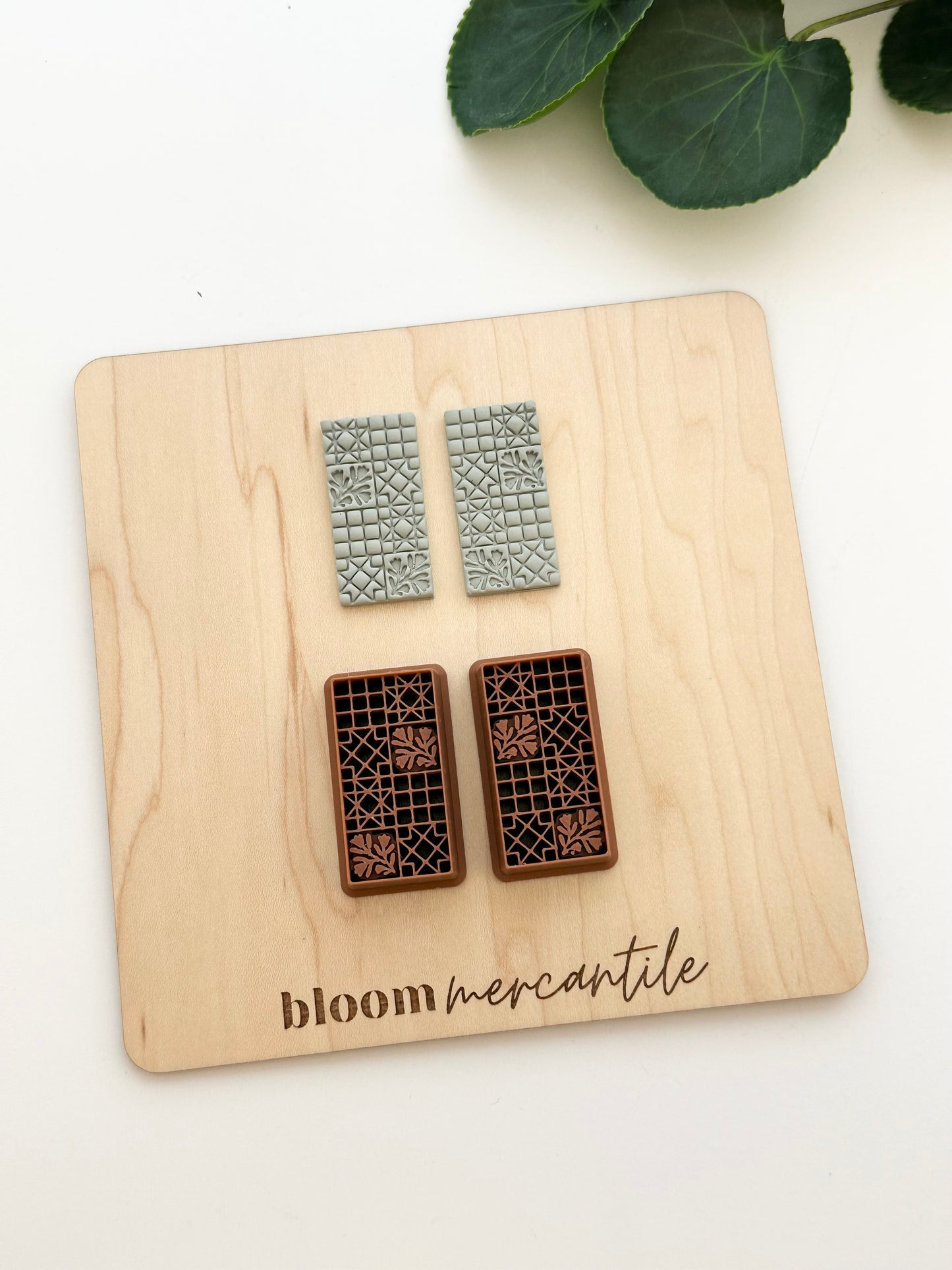 Patchwork Quilt (Mirror Set) | Polymer Clay Cutter