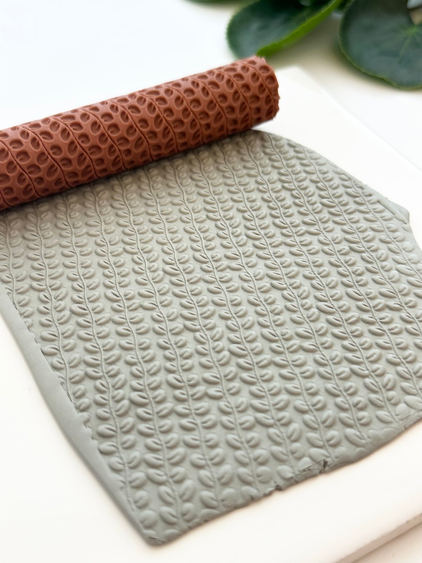 Vine Leaves | Polymer Clay Texture Roller