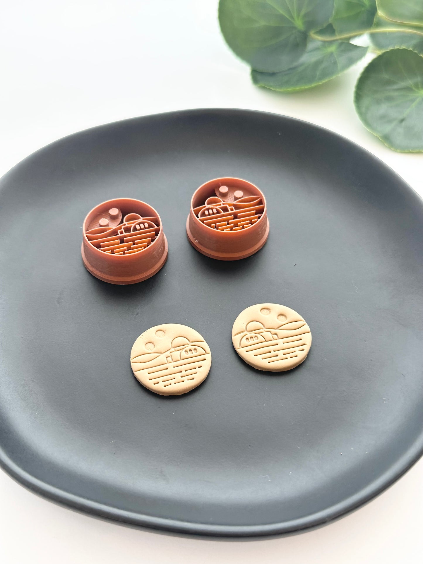 Tatooine Skyline (Mirror Set) | Polymer Clay Cutter