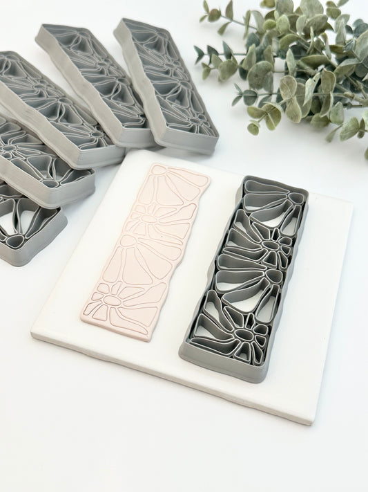 Matisse Flowers Bookmark | Polymer Clay Cutter