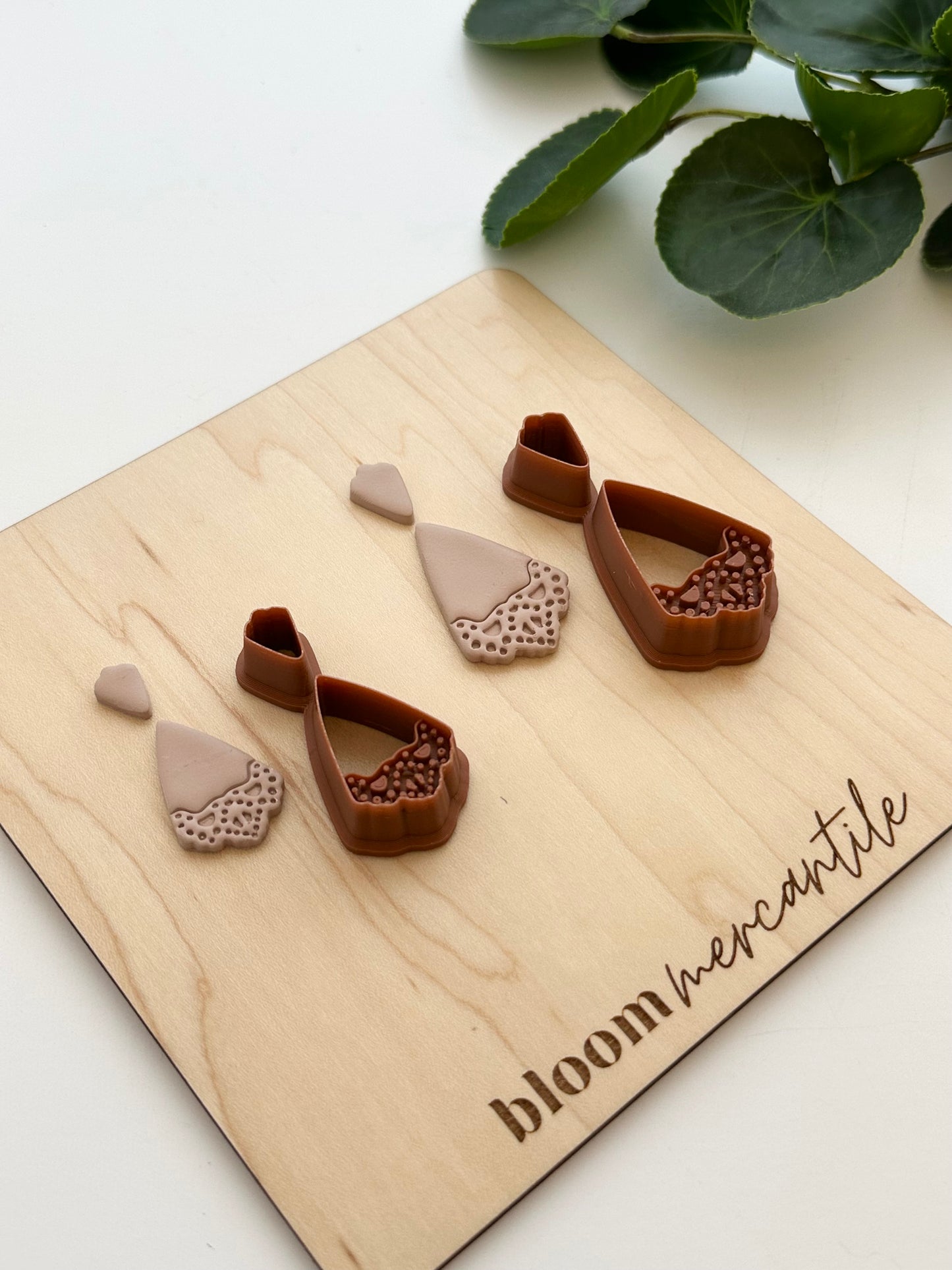 Lace Dangle Set | Polymer Clay Cutter