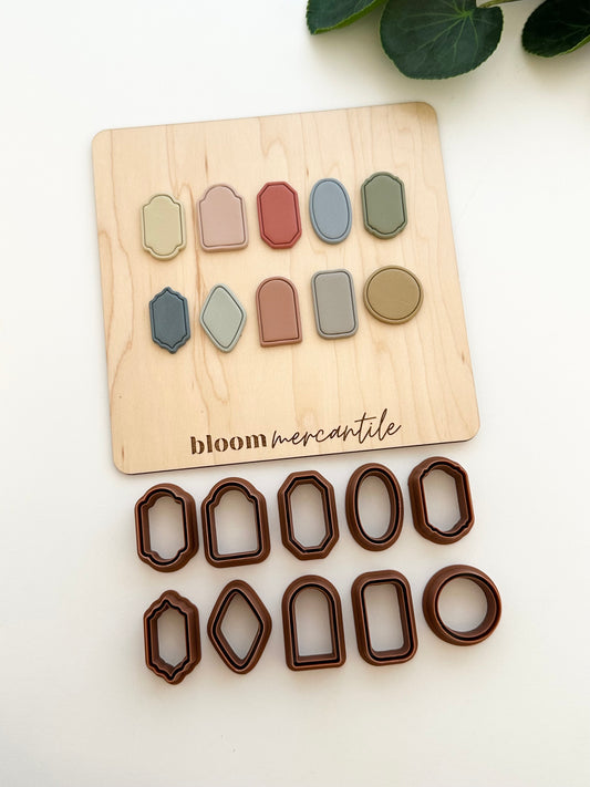 Bordered Frames | Polymer Clay Cutter