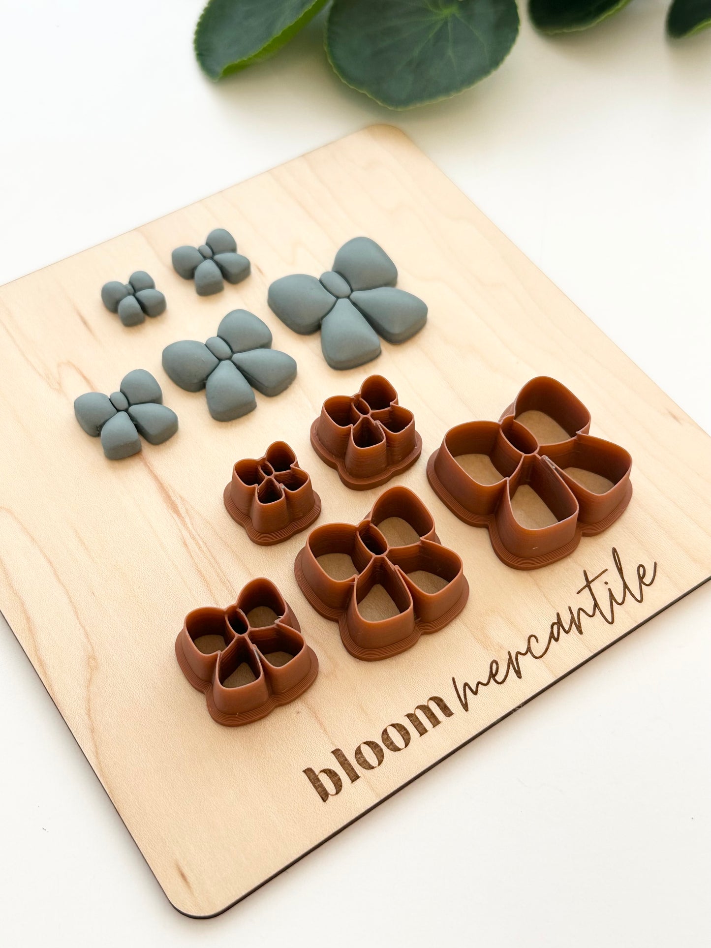 Puffy Bow | Polymer Clay Cutter