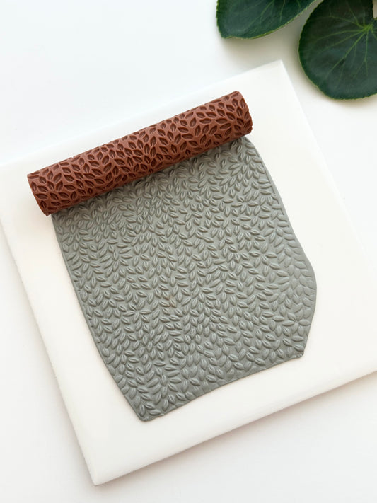 Random Leaves | Polymer Clay Texture Roller