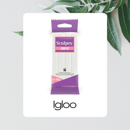 Igloo | 7 oz | Sculpey Soufflé™