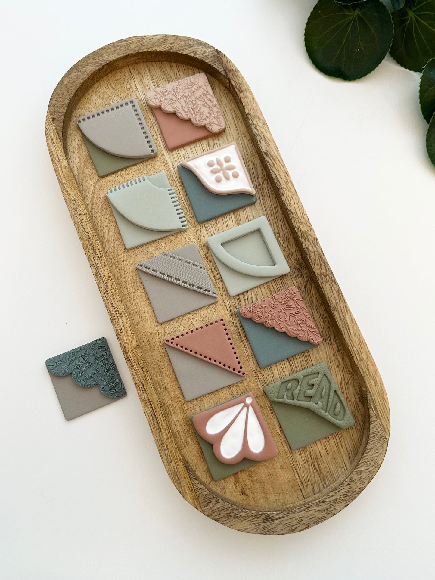 Corner Bookmarks | Polymer Clay Cutter