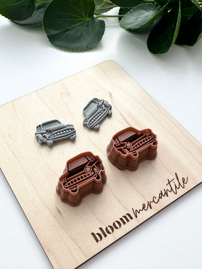 Magical Flying Car (Mirror Set) | Polymer Clay Cutter