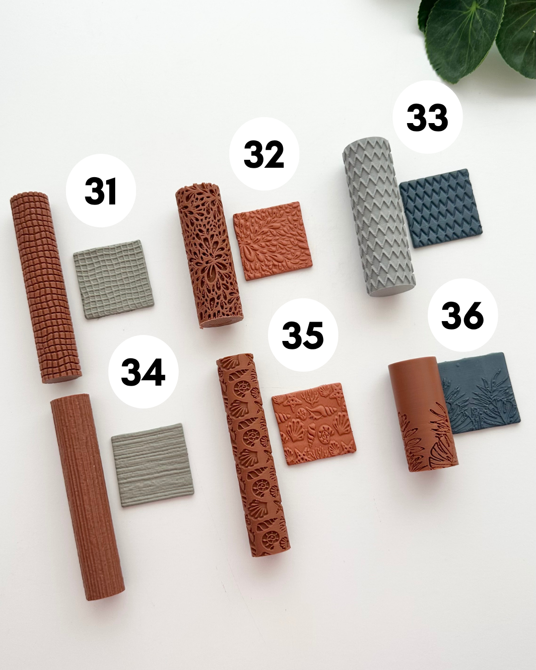 Limited Stock - Misprint Texture Rollers