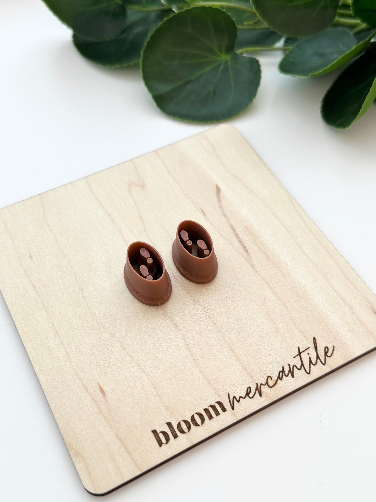 Magical Map Footsteps - Oval (Mirror Set) | Polymer Clay Cutter