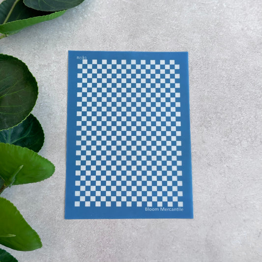 (Bloom Mercantile Exclusive) Checkerboard Silk Screenb