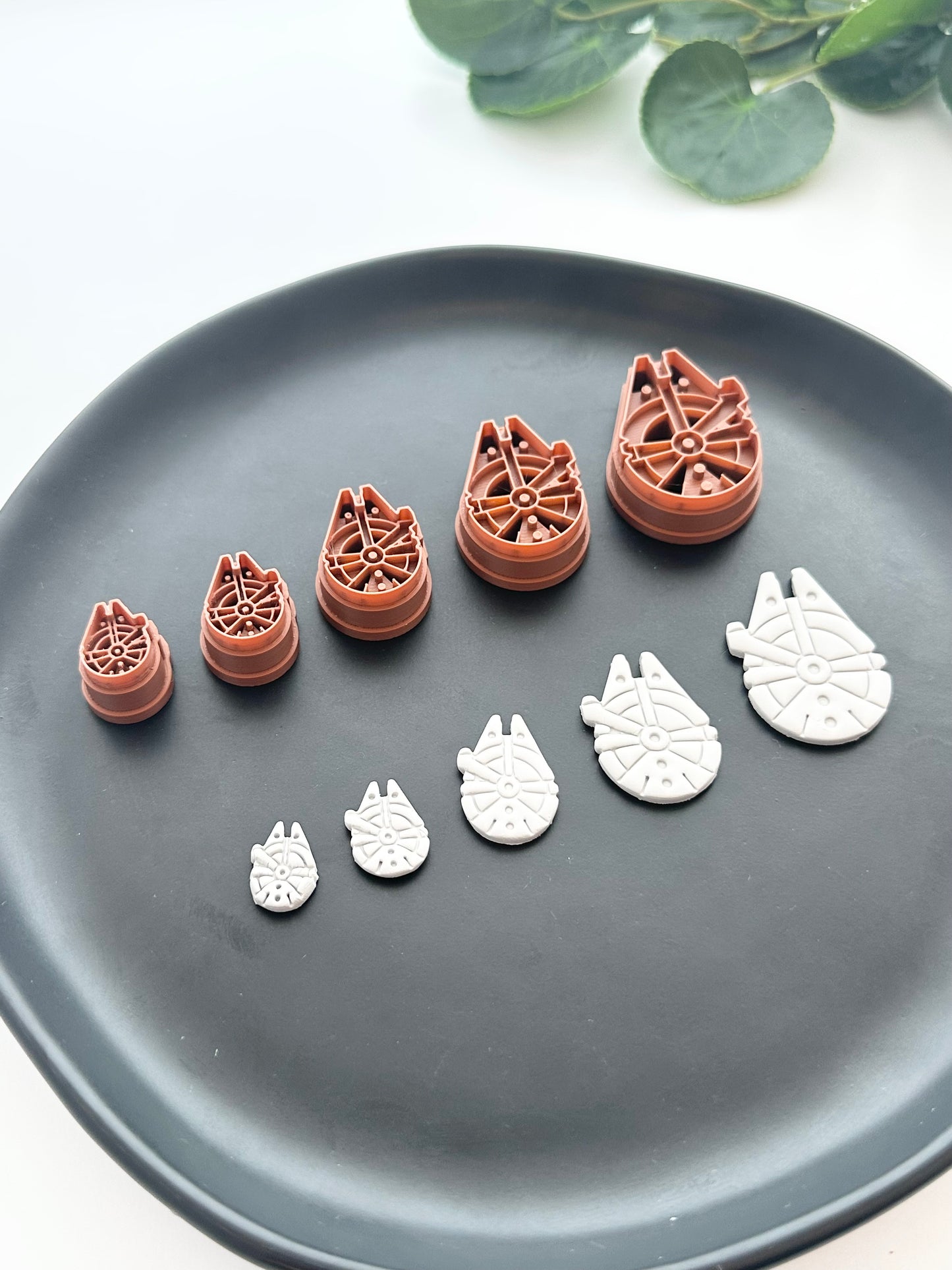 Allies Fighter Ship | Polymer Clay Cutter