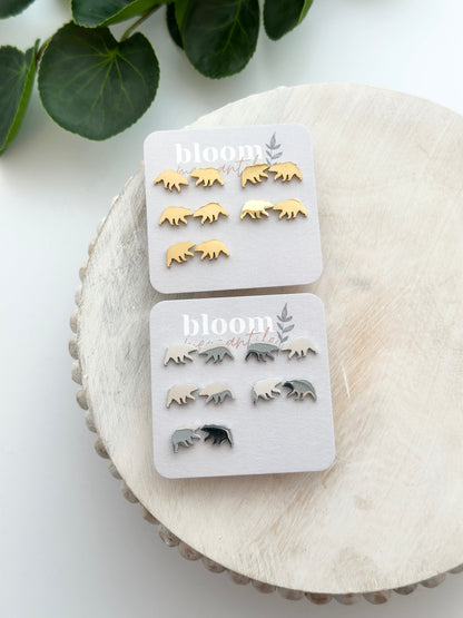 Polar Bears | Add-On Stud Packs (5 pair)