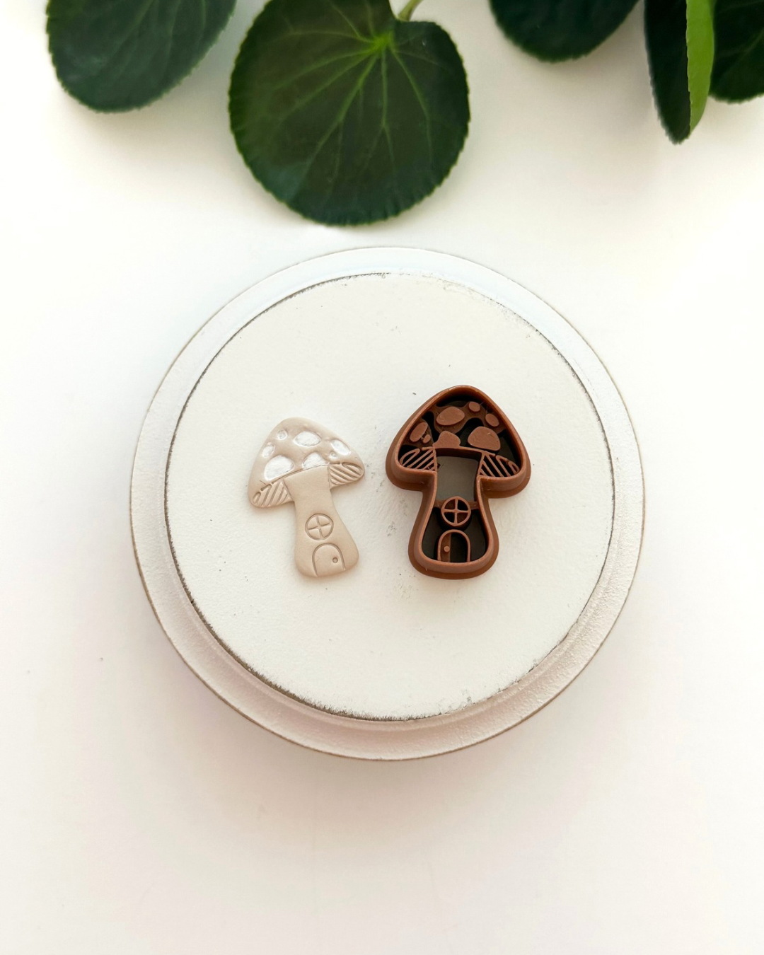Mushroom Cottage | Polymer Clay Cutter